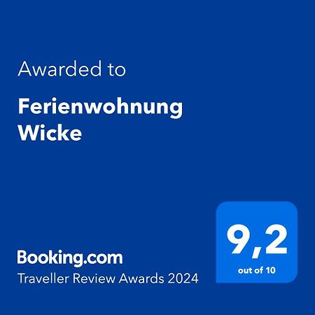 Ferienwohnung Wicke Thale Exterior photo